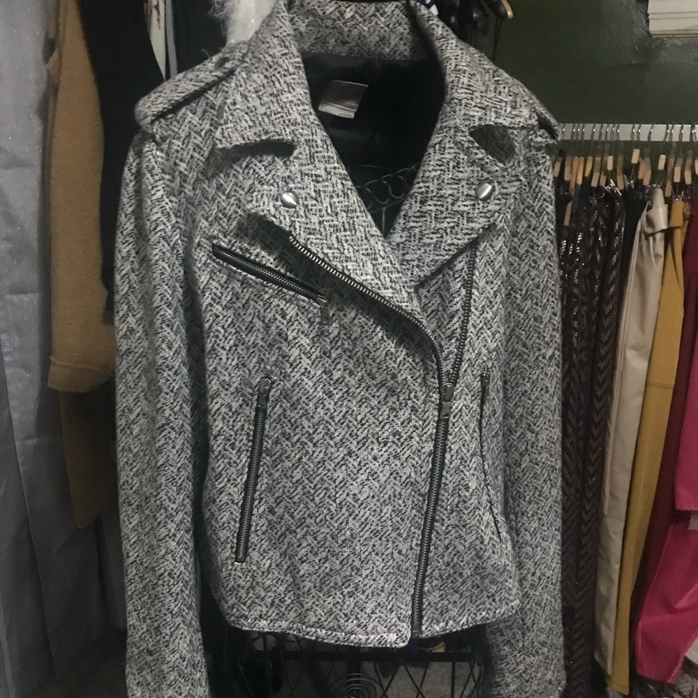 Gap Tweed Moto Jacket
